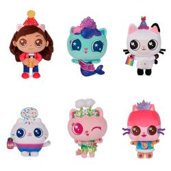 GABBY ET LA MAISON MAGIQUE - PELUCHE CÉLÉBRATION ASST